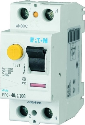 Attēls no Eaton Wycznik rónicowoprdowy 2P 40A 0,1A typ AC PF6-40/2/01 286497