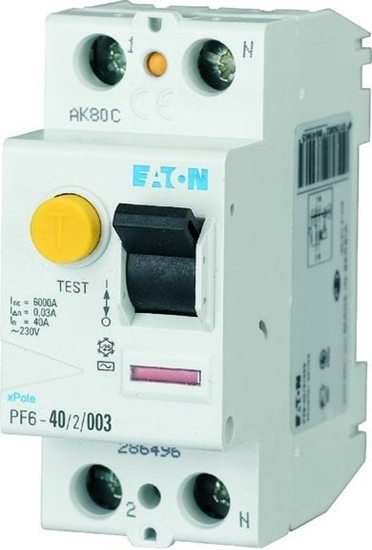 Picture of Eaton Wycznik rónicowoprdowy 2P 40A 0,1A typ AC PF6-40/2/01 286497