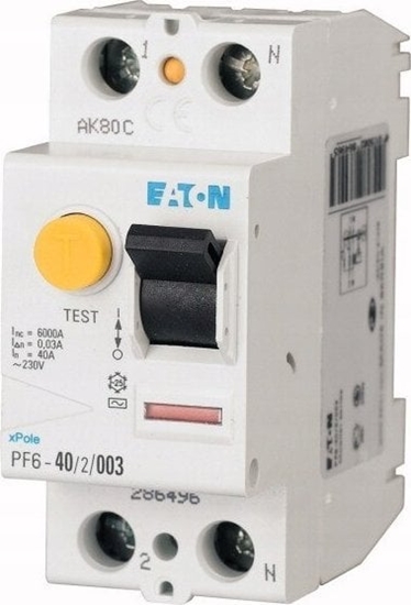 Picture of Eaton Wycznik rónicowoprdowy 2P 40A 0,3A typ AC PF6-40/2/03 286498