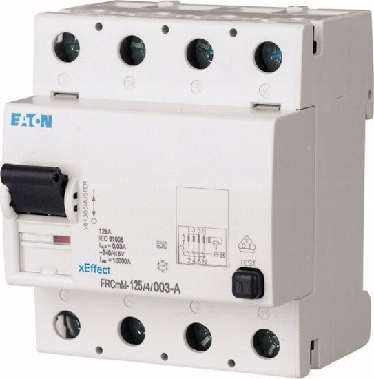 Picture of Eaton Wycznik rónicowoprdowy 4P 125A 0,1A typ AC FRCmM-125/4/01 187815