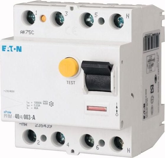 Picture of Eaton Wycznik rónicowo-prdowy 4P 40A 0,03A typ A PFIM-40003-A-MW (235439)
