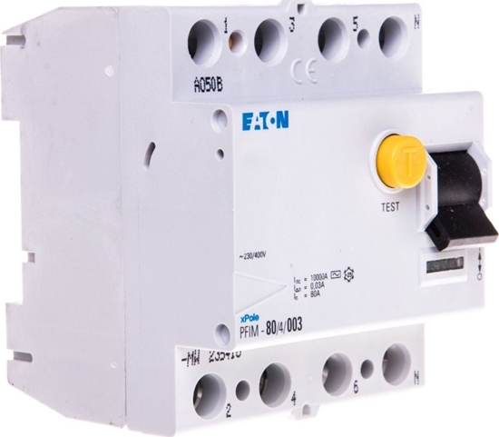 Picture of Eaton Wycznik rónicowoprdowy 4P 80A 0,03A typ AC PFIM-80/4/003 235418