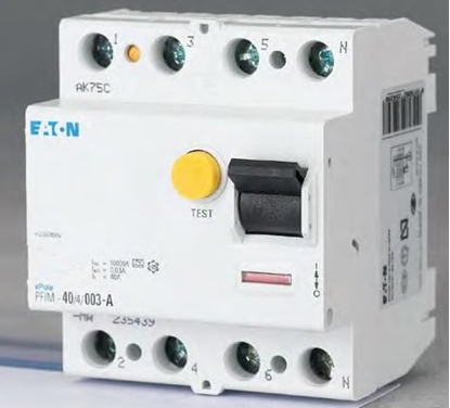 Attēls no Eaton Wycznik rónicowoprdowy PFIM-100/4/03 4P 100A 0,3A typ AC - 102825