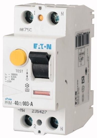 Picture of Eaton Wycznik rónicowoprdowy PFIM-40/2/003-MW 2P 40A 0,03A typ AC - 235394