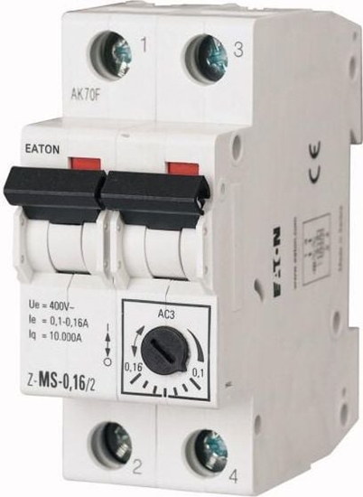 Picture of Eaton Wycznik silnikowy 2P 0,1-0,16A Z-MS-0,16/2 (248389)