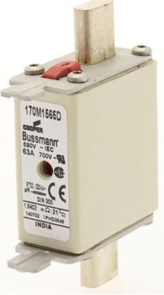 Attēls no Eaton Wkadka bezpiecznikowa DIN000 100A gR 690V (170M1567D)