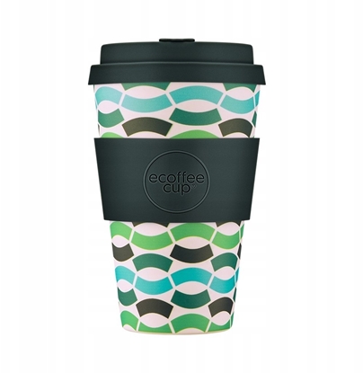 Attēls no Ecoffee cup Kubek na wynos Ecoffee Cup* Pattern 400ml - Bloki Balentina