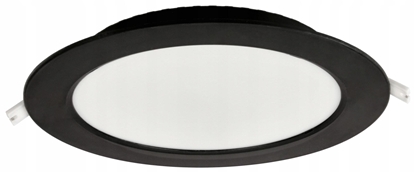 Изображение Ecolight Oprawa downlight P/T okrgy 6W 660lm 4000K IP20 czarny DL-1 EC20463