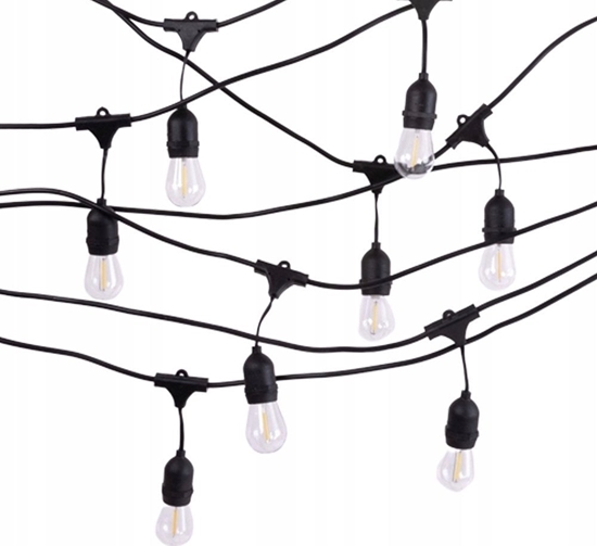 Picture of ECOLIGHT2 Eco Light* EC20087 girlanda ogrodowa 1W LED 10M+ 10XG45 E27 2700K