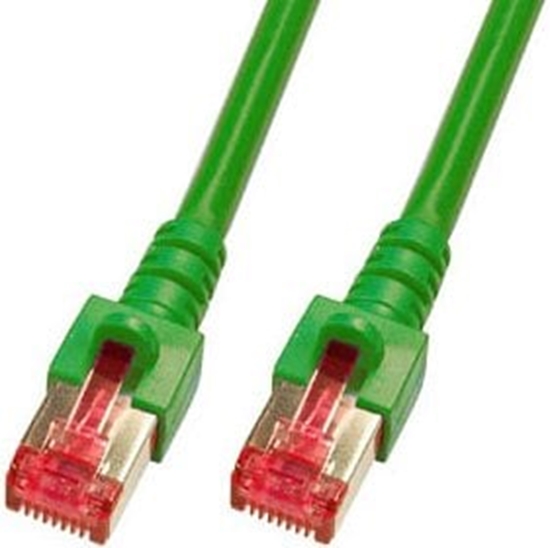 Picture of EFB Electronic ECOLAN Patch Cable RJ-45 (M) to RJ-45 (M) 25 m pairs in metal foil (PiMf) CAT 6 green (K5514.25)