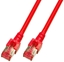 Picture of EFB Electronic ECOLAN Patch Cable RJ-45 (M) to RJ-45 (M) 30 m pairs in metal foil (PiMf) CAT 6 stranded red (K5512.30)