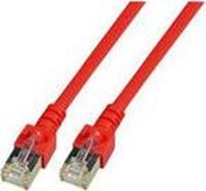 Picture of EFB RJ45 Patchcable SF / UTP, Cat.5e, PVC, CCA, 3m, czerwony (K5458.3)
