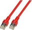 Picture of EFB RJ45 Patchcable SF / UTP, Cat.5e, PVC, CCA, 3m, czerwony (K5458.3)