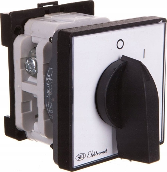 Picture of Elektromet cznik krzywkowy 0-1 wcz-wycz 1P 16A z pytk przedni na szyn IP65 TH UK 16-54 921646 - 921646