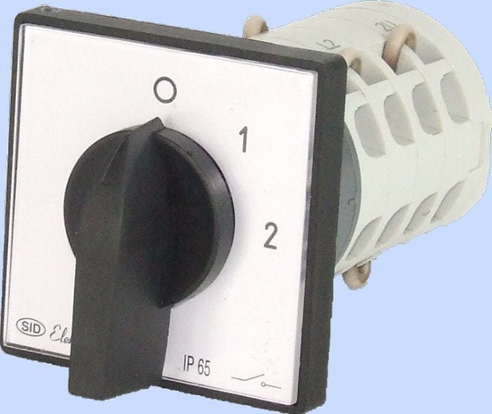 Picture of Elektromet cznik krzywkowy 0-1-2 3P 16A IP65 z pytk uk E16-32 (951631)
