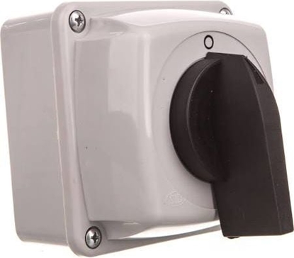 Attēls no Elektromet cznik krzywkowy 0-I 1P 16A w obudowie (951653)