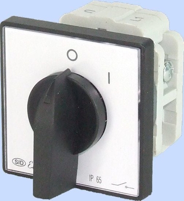 Attēls no Elektromet cznik krzywkowy 0-I 1P 25A IP65 uk 25-52 (922552)