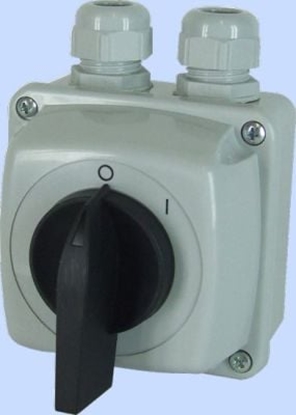 Attēls no Elektromet cznik krzywkowy 0-I 3P 25A IP65 w obudowie uk E25-13 (952512)