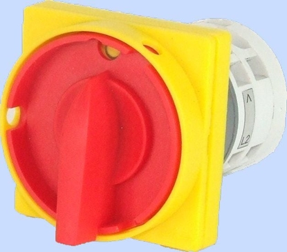 Attēls no Elektromet cznik krzywkowy 0-I 3P 25A na kódk IP65 (952519)