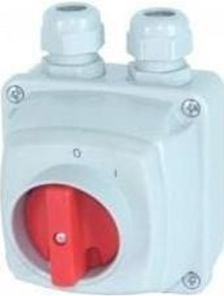 Attēls no Elektromet cznik krzywkowy 0-I 3P 25A w obudowie na kódk IP44 uk E25-13/5 (952514)