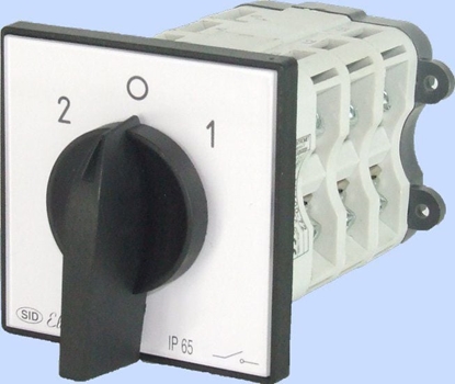 Picture of Elektromet cznik krzywkowy 2-0-1 3P 80A z pytk IP65 K 63-72 (926372)