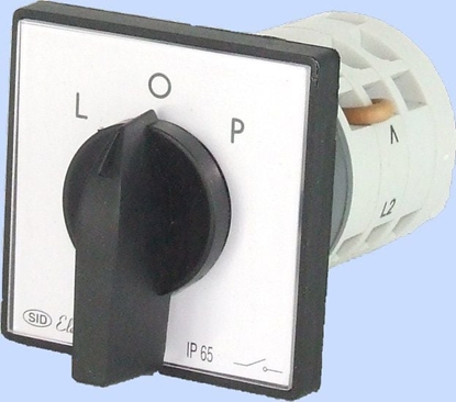 Picture of Elektromet cznik krzywkowy L-0-P 16A 3P zatablicowy z pytk przedni UK E16-42 (951641)