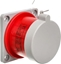 Attēls no Elektromet Wtyczka tablicowa prosta 32A 3P+N+Z 400V czerwona IP44 WTP 32 5 z uszczelk 922037