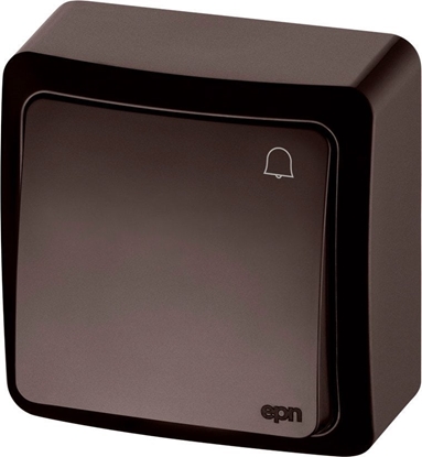 Picture of Elektro-Plast Berg cznik zwierny dzwonek n/t 10AX IP20 brzowy (3714-05)