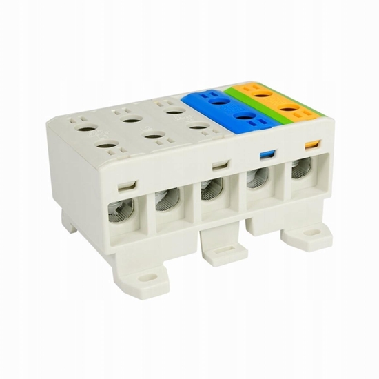 Изображение Elektro-Plast Blok rozdzielacz odgany 5x3-polowy AL/CU 5x35mm2 paski monta do szyny TH WLZ35/5x35/sssnz 48.35535