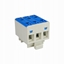 Picture of Elektro-Plast Blok rozdzielnica odgana 3-polowa niebieska monta paski i na szyn AL/CU 3x16mm2 TH WLZ35/3x16/n 48.316