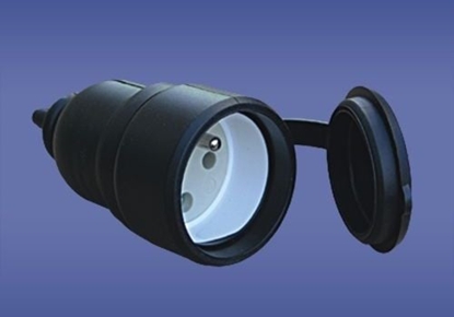 Изображение Elektro-Plast Gniazdo przenone gumowe 16A 2P+Z 230V IP44 (51.70)