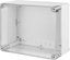 Attēls no Elektro-Plast INDUSTRIAL Puszka hermetyczna n/t 220x170x107mm IP65 szara, pokrywa transparentna 2717-01
