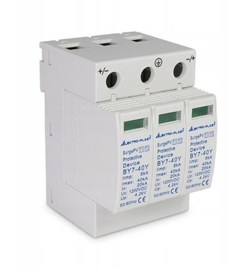 Picture of Elektro-Plast Ochronnik COMBTEC P Typ T1+T2 3+0, TNC, Iimp12,5kA, styk pom.