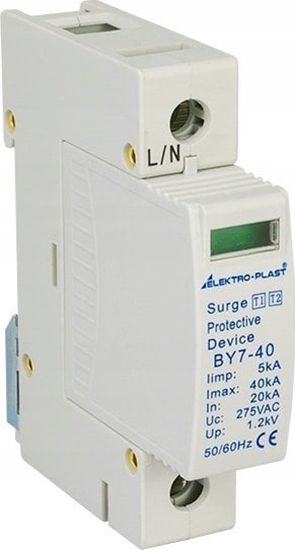 Picture of Elektro-Plast Ogranicznik przepi B+C 1P (T1+T2 AC) BY7-40/1-275 87.780