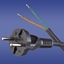 Изображение Elektro-Plast Przewód przyczeniowy W-6 2x1,5 mm2 czarny z wtyczk prost 5m 51.920