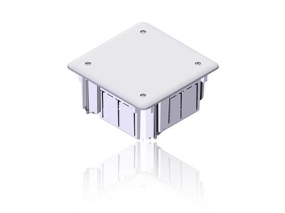 Attēls no Elektro-Plast Puszka instalacyjna podtynkowa INSTALL-BOX 105 x 105 x 50mm (0262-01)