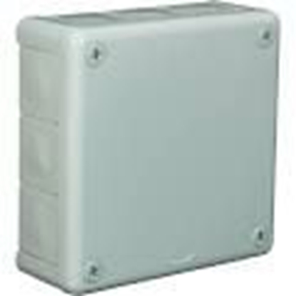 Attēls no Elektro-Plast Puszka n/t hermetyczna pusta 118x118x46mm IP55 popiel VP 051-03 (61.155)
