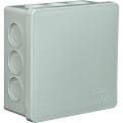 Attēls no Elektro-Plast Puszka n/t hermetyczna pusta 86x86x40mm IP55 szara VP 003-03 (961.115)