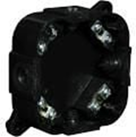 Picture of Elektro-Plast Puszka n/t hermetyczna z zaciskami 1-4mm2 88x88x40mm IP44 czarna VP 074-55 (61.176)