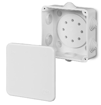 Attēls no Elektro-Plast Puszka natynkowa FAST-BOX IP44 110 x 110 x 52mm (0243-00)
