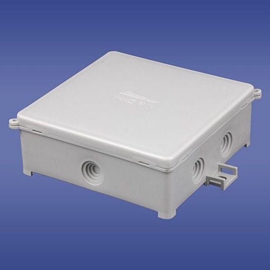 Picture of Elektro-Plast Puszka natynkowa hermetyczna pusta 100 x 100mm PIN 100/S szary (31.101)