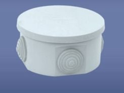Attēls no Elektro-Plast Puszka natynkowa hermetyczna pusta PO-80B 80 x 40mm IP44 biay (31.5)