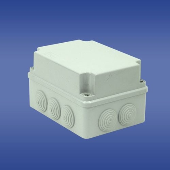 Picture of Elektro-Plast Puszka natynkowa hermetyczna pusta z membranami 158 x 118 x 96mm IP65 szara (PH-2B.3 28.26)