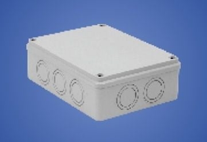 Attēls no Elektro-Plast Puszka natynkowa hermetyczna pusta z osabieniami 198x148x67 IP65 szara PH-3C.2 (28.302)