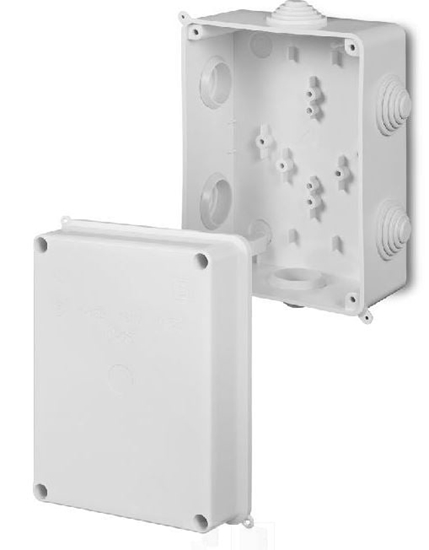 Picture of Elektro-Plast Puszka odgana EP-LUX PK-6 z wkadem IP 55 158 x 118 x 95mm (0228-00)