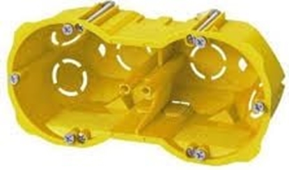 Attēls no Elektro-Plast Puszka podtynkowe PK-2x60 gboka karton-gips bezhalogenowa samogasnca óta (0286-00N)