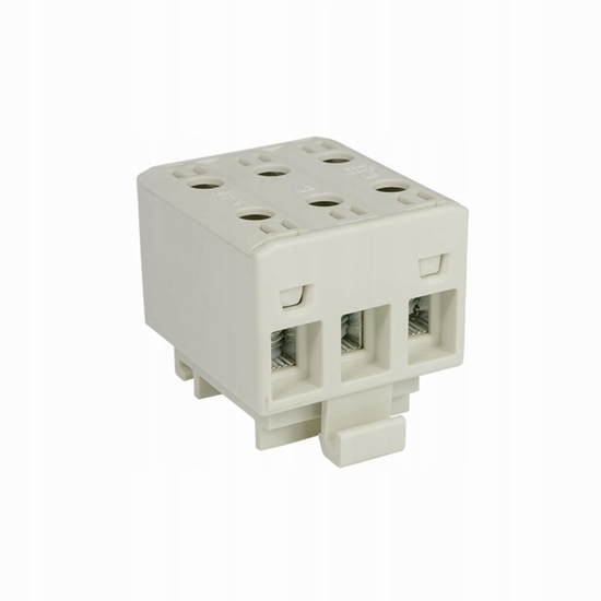 Picture of Elektro-Plast rozdzielacz odgany trójpolowy AL/CU 3x16mm2 szary monta paski i na szyn TH WLZ35/3x16/s 48.317