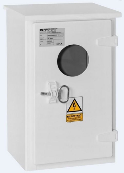 Picture of Elektro-Plast Rozdzielnia z tworzywa na licznik 1 lub 3 fazowy 436 x 274 x 230mm biaa (1853-00)