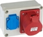 Attēls no Elektro-Plast Rozdzielnica budowlana 2P+Z 3P+N+Z/32A n/t bez zabezpiecze RS-2 6202-01 - 6202-01