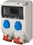 Attēls no Elektro-Plast Rozdzielnica budowlana 9 moduów 2x2P+Z 2x5P/32A bez zabezpiecze RS-9 (6222-00)